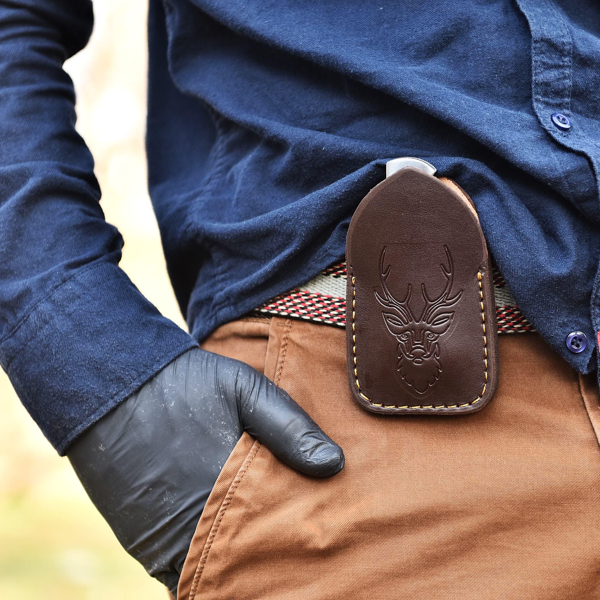 Handmade Damascus Steel Folding Knife Pocket Knife, King's Claw Pakka Wood Handle, Retirement Gift, Camping Knife, Birthday Gift