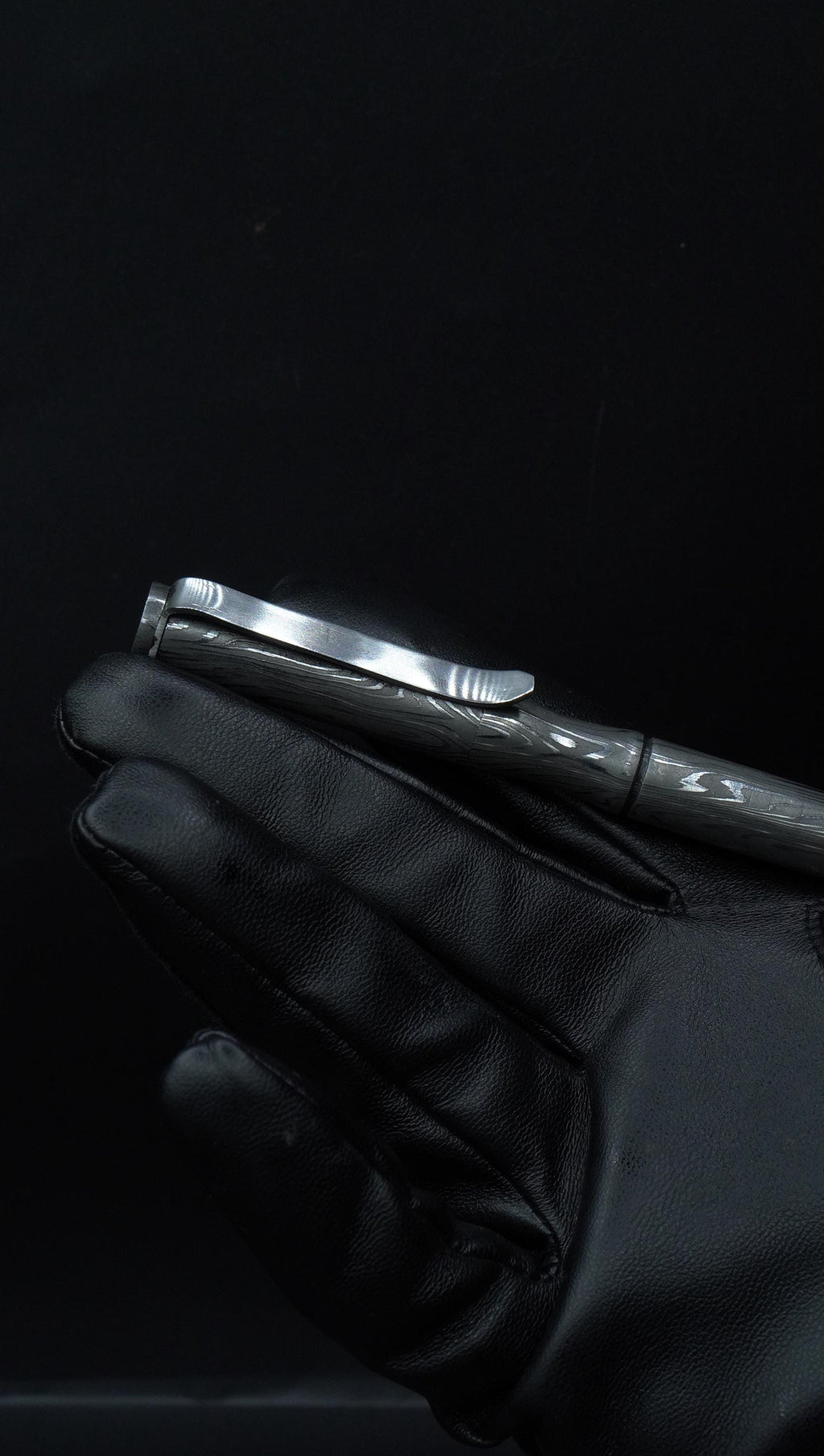 Exquisite Handmade Damascus Steel Ballpoint Pen, Hand Forged Steel Ballpoint With Pocket Clipper, Best Employee Gift, Graduation gift